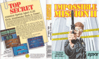 Impossible Mission II ZX Spectrum  box art